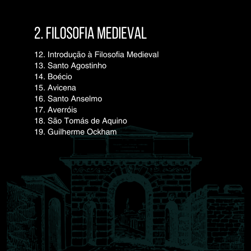 Conteúdo da Filosofia Medieval